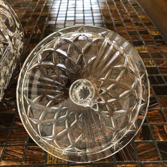 CUT GLASS Decorative Jar - Picture 9 of 11